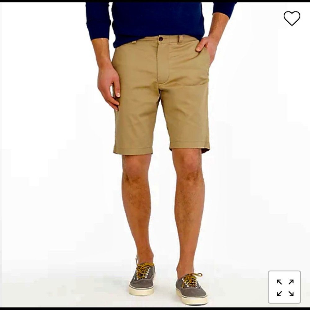 J. Crew Rivington Mens Khaki shorts. Size 36